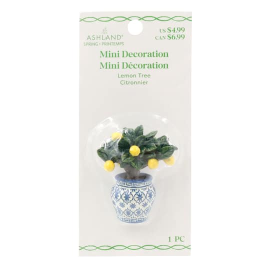 Mini Lemon Tree in Italian Vase by Ashland®